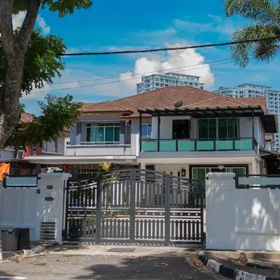 GARDEN COZY2STOREY HOME 4ROOM 10PAX@NEAR ALMAJUSCO