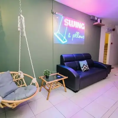 Swing & Pillows - Penang Road