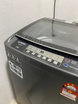 a close up of a washing machine with a lid at Groundfloor Poolside Manhattan Ipoh Free Netflix&Carpark in Ipoh