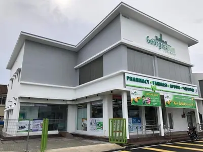 a store front of a building at WY Impian Homestay in Bukit Mertajam