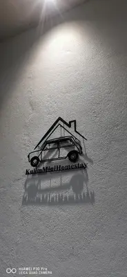 a drawing of a car on the ground at Kulim Mini HomeStay in Kulim