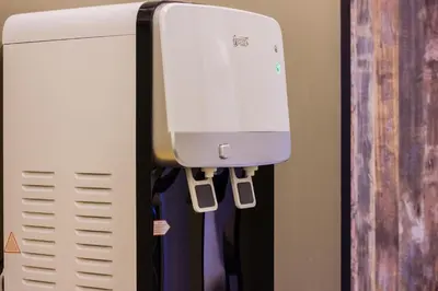 a air conditioner in a room next to a wall at Hidden 5BR Cottage House Retreats (Free Parking) in Butterworth