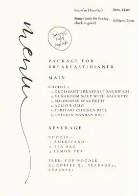 a black and white wedding invitation with a wreath at MostPopular!!! Hay Cafe TranquilFields - OnlyYou with Hay, Rentable For Event in Sekincan