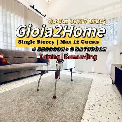 Gioia2Home 5 mins to Taiping/Kamunting