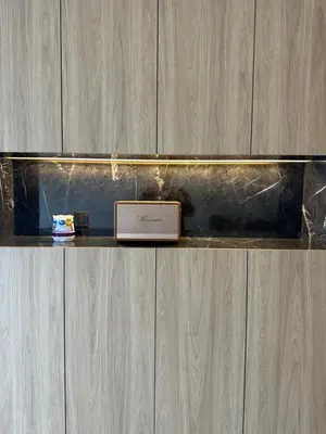 a plaque sitting on a shelf in a wall at Ulike~Homestay~C~3Room-The Venus in Sitiawan