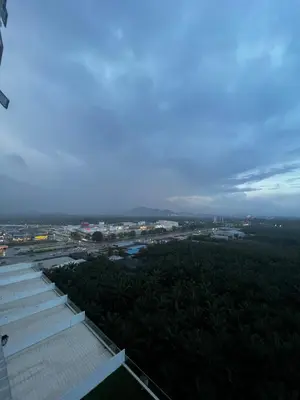 a view of a city from the top of a building at Sense In Passionate in Sitiawan