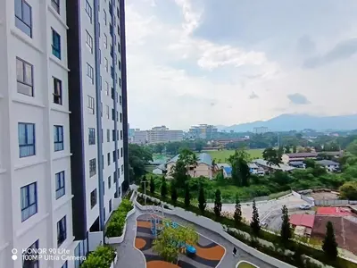 a view of a city from a building at The Horizon Ipoh Emerald by Grab A Stay in Ipoh