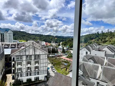 a view from a window of a city at Emerald Avenue Brinchang Muji style in Brinchang