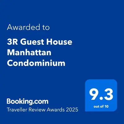 a screenshot of a guest house with the text awarded to sr guest house maintain coordinator at 3R Guest House Manhattan Condominium in Ipoh