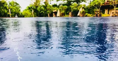 a pool of water with ripples in the water at EFM GREENLAND IPOH in Ipoh
