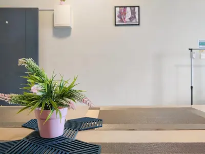 a potted plant sitting on top of a table at feelslikehome Paloh Residence Ipoh-for 4 to 6pax in Ipoh