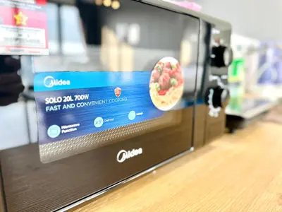 a display of a food ordering machine in a store at world premium apartment 3BR pool sea view netflix 14pax a27 in Jelutong