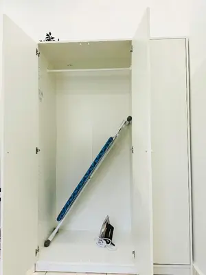 a baseball dugout room with a bat and a mirror at BM\u5927\u5c71\u811a Alma Single Storey Semi-D 5-minute To Aeon Mall in Bukit Mertajam