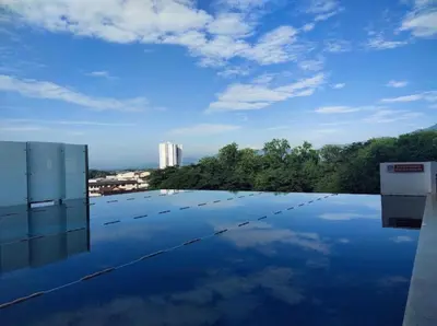 a view from the roof of a building at JS Ipoh Homestay 2 At The Majestic Ipoh in Ipoh