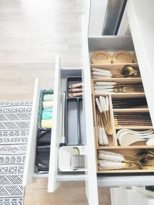 a white drawer filled with lots of items at #MyLuxeGetaway,Quintet Cameron Highlands in Cameron Highlands