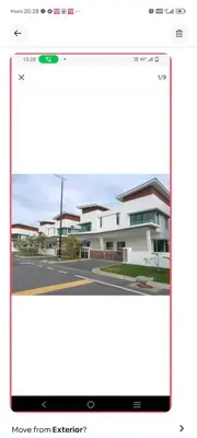 a page of a website with a picture of a building at Lumut Marina in Lumut