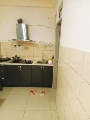 a kitchen with a sink and a counter top at Palas Horizon Cameron Highland in Brinchang