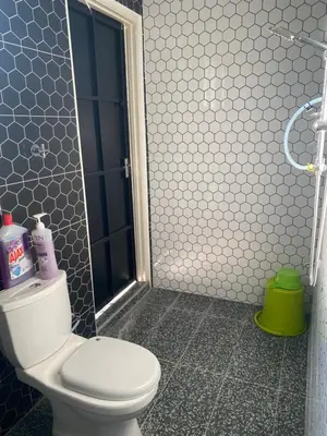 a bathroom with a toilet and a shower at D Cahaya Homestay in Tapah