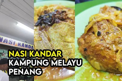 a collage of four pictures of food with words istg at The Little Bali Romance 2pax#Private Bathroom#2min KekLokSi in Ayer Itam