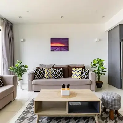 Cozy Seaview Duplex Apartment at Sunrise Gurney