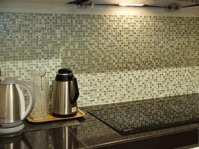 a coffee maker on a counter in a kitchen at \u65e5\u5f0f10\u697c7\u53f7 Comfy Japanese Style Unblocked Paddy View in Sekincan
