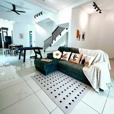 SpaciousFun4BR Home 9Pax 3Bath Snooker ALMA