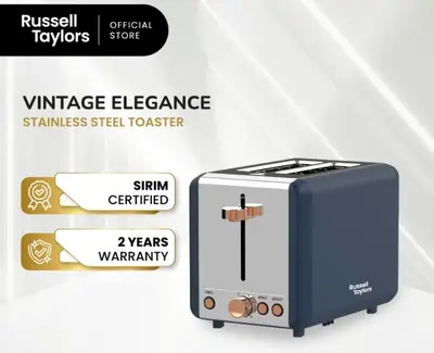 a suitcase is shown with the words vintage elegance stanless steel toaster at Comfy Sofy-Bunny Vintage Penthouse in Tanah Rata