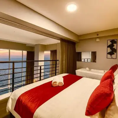 【SeaView】High Floor 2BR Duplex SeaFront-Town 20