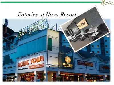 a rendering of a building with a restaurant at Cameron Nova Highlands Resort V in Brinchang