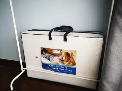 a bag with a picture of a woman on it at Premier Suite Seaview 3 minute to gurney in Gua Sai