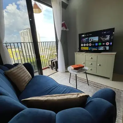 Modern Two Bedroom Ipoh City Apartment with Pool