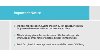 a screenshot of a cell phone screen with a document at HUPO Guest Room in Batu Ferringhi
