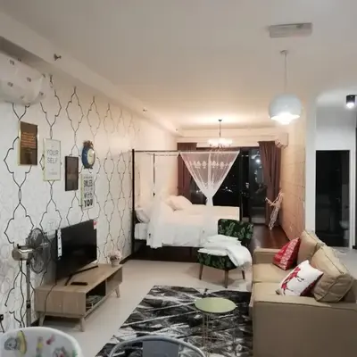 Seaview Landmark Studio Homestay at Gurney 无敌海景套房
