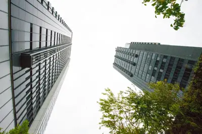 a tall building next to a tall building at Casa Orient @ Macalister 218 ❈中路218东方之家 3BR 8PAX in George Town
