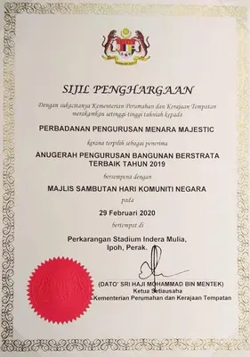a rejection letter for a certificate of eligibility for a fake diploma at H2H - Neo Casual - Majestic Ipoh Town Center - 8pax in Ipoh
