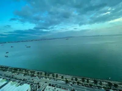 an aerial view of a large body of water at Maritime Seaview Hotel by SS Setia Resort in George Town