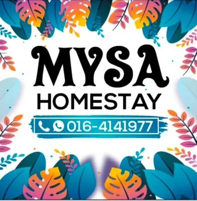 a poster for a mxa honeymoon with butterflies at Mysa Homestay in Kampong Batu Dua