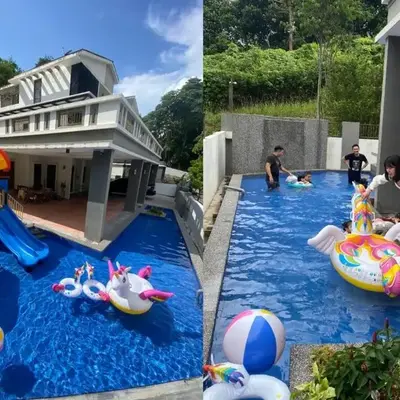 18PAX 4BR Villa with Kids Swimming Pool