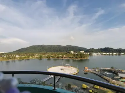 a view of a large body of water at Rustic one bedroom unit for 4pax by Jomy Management in Lumut