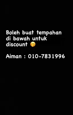 a screenshot of a black screen with the words british but tembanandan at NORISH HOMESTAY in Bayan Lepas