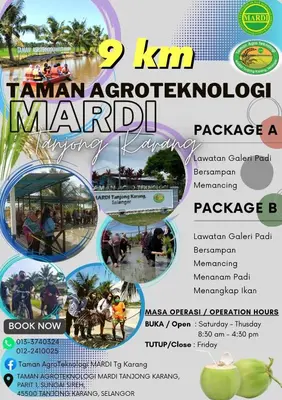 a flyer for the kiwi kiwi kiwi marriott mar at AISY HOMESTAY - Rumah 4 atau 5 in Kampong Tanjong Karang
