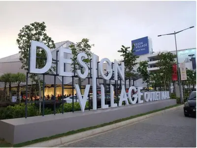 a large sign in front of a building at Titihouse Semi-D for 14 pax near Iconvcity Auto city Bukit Mertajam Juru in Bukit Mertajam