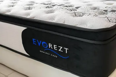 a mattress sitting on top of a bed at 2R1B/Seaview Tropical /1~8Pax/Gurney Mansion One in George Town
