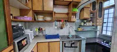 a small kitchen with a sink and a stove at ZE II Homestay_Cameron in Tanah Rata